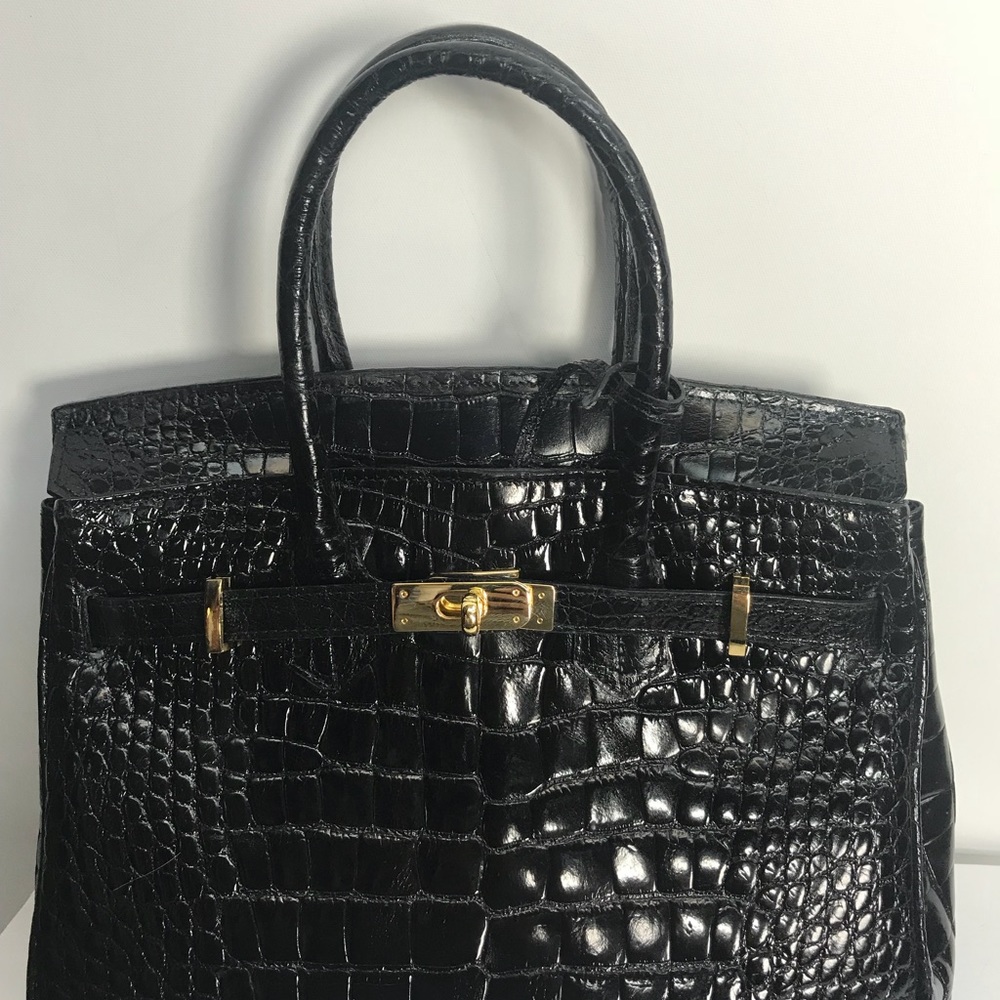 Alligator Hand Bag custom Made Nyc